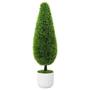 vidaXL Plante Artificielle Vert 24 x 24 x 90 cm Plastique