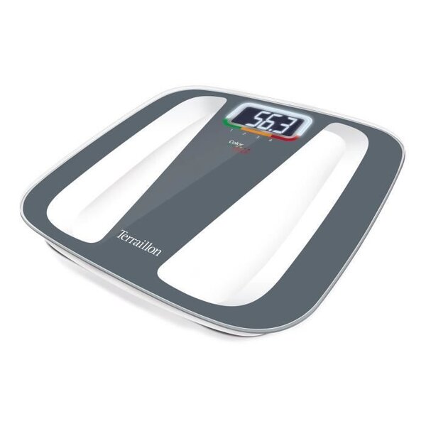 TERRAILLON COLOR COACH QUATTRO Pese-personne - Gris/Blanc