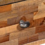 vidaXL Armoire latérale avec 6 tiroirs Teck massif de récupération