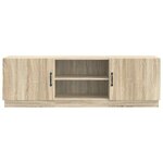 vidaXL Meuble TV Chêne Sonoma 150 x 31 x 47 cm Bois d'ingénierie