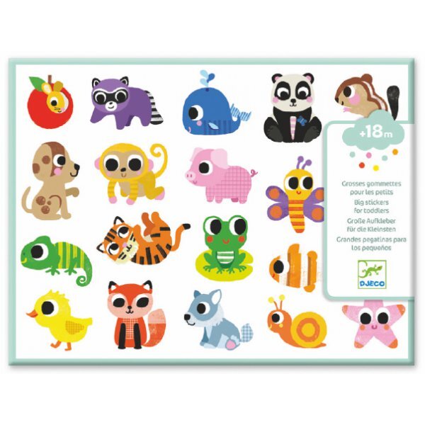 Grosses Gommettes Bebes Animaux