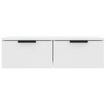 vidaXL Armoire murale blanc 68x30x20 cm bois d'ingénierie