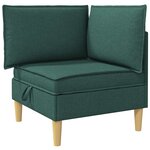 vidaXL Sofa avec rangement Tissu