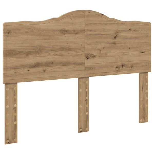 vidaXL Tête de lit Chêne artisanal 150 cm Bois d'ingénierie