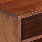 vidaXL Meuble TV 140x30x35 cm Bois d'acacia massif
