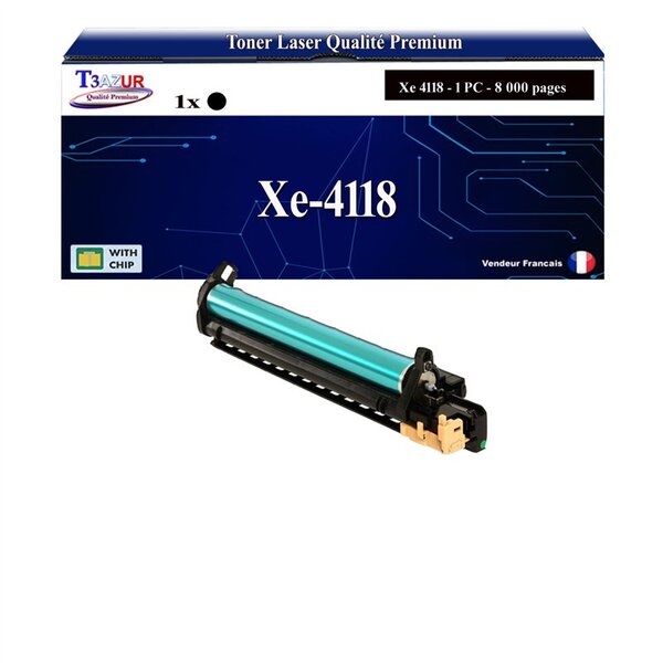T3AZUR -Toner compatible avec Xerox WorkCentre 4118 (006R01278) - Noir