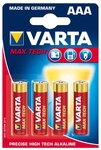 Blister de 4 Piles 'Max Tech' (AAA/LR3) VARTA