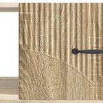 vidaXL Table basse Chêne Sonoma 90 x 50 x 37 cm Bois d'ingénierie