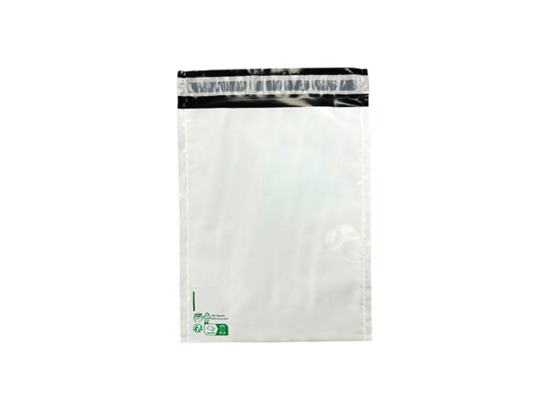 500 Enveloppes plastique opaques 80 microns N°1 - 185x230mm