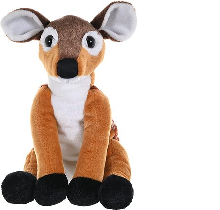 Peluche Faon Cuddlekins De 30 Cm Marron Blanc