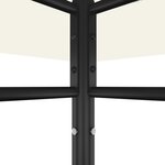 vidaXL Belvédère 3x3x2 7 m Crème 180 g/m²