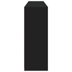 vidaXL Buffet avec lumières LED noir 162x37x100 cm