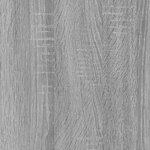 vidaXL Meuble TV Sonoma gris 120x40 5x35 cm Bois d'ingénierie