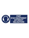 (PANNEAU D'OBLIGATION) Panneau d'obligation - "port de gants de protection ob"