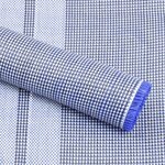 vidaXL Tapis de tente 500x250 cm Bleu