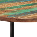 vidaXL Table à manger 110x75 cm Bois massif de récupération