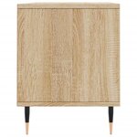 vidaXL Meuble TV chêne sonoma 100x34 5x44 5 cm bois d'ingénierie