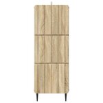 vidaXL Armoire à tiroirs 33 x 34 5 x 92 cm Bois d'ingénierie