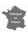 THIRARD - Verrou CAPITAL pour porte d'entrée vitrée à double cylindre  époxy or  cylindre 50mm  3 clés- Thirard