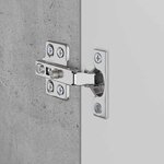 vidaXL Ensemble d'armoire de salle de bain TULUM Gris béton