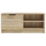 vidaXL Meubles TV 2 Pièces Chêne sonoma 80x35x36 5 cm Bois d'ingénierie