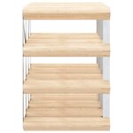 vidaXL Casier à bouteilles 12 bouteilles Pinède solide