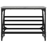 vidaXL Étagère à chaussures sonoma gris 60x30x45 cm bois d'ingénierie