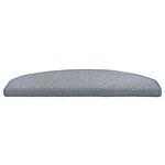 vidaXL Tapis d'escalier auto-adhésifs 15 Pièces Gris clair et bleu