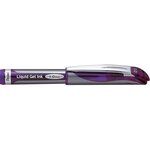 Roller Encre Gel ENERGEL BL60 Pointe Large Violet x 12 PENTEL
