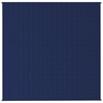 vidaXL Couverture lestée Bleu 200x200 cm 9 kg Tissu