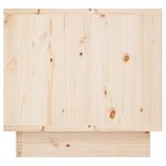 vidaXL Tables de chevet 2 Pièces 35x34x32 cm Bois de pin solide
