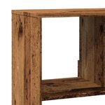 vidaXL Bibliothèque vieux bois 100x33x156 5 cm bois d'ingénierie