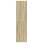 vidaXL Garde-robe chêne sonoma 80x50x200 cm bois d'ingénierie