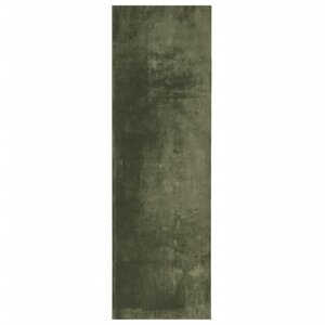 vidaXL Tapis HUARTE à poils courts doux et lavable vert forêt 80x250cm