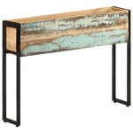 vidaXL Jardinière 90x20x68 cm Bois de récupération massif