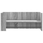 vidaXL Étagère murale sonoma gris 70 5x35x30 5 cm bois d'ingénierie
