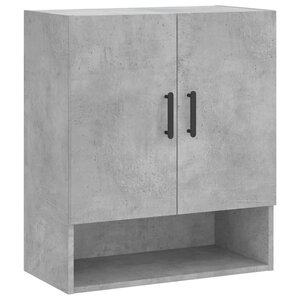 vidaXL Armoire murale gris béton 60x31x70 cm bois d'ingénierie