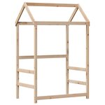 vidaXL Cadre de lit avec toit sans matelas 75x190 cm