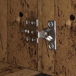 vidaXL Cabinet de salle de bain Bois ancien 35 x 37.5 x 100 cm