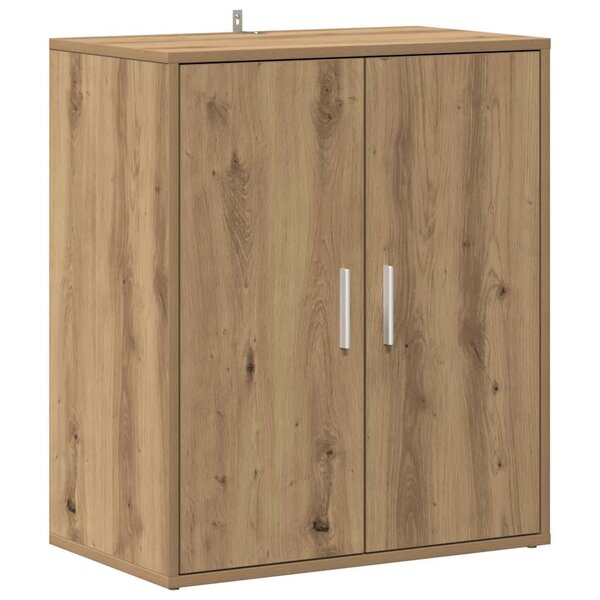 vidaXL Armoire à chaussures chêne artisanal bois d'ingénierie