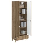 vidaXL Ensemble de Meubles 2 Pièces Chêne artisanal 66 x 34 5 x 95 cm