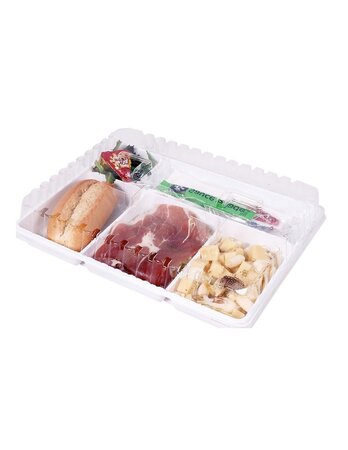 (lot  200 couvercles) couvercle coffret classique transparent 29 x 22 4 x 5cm