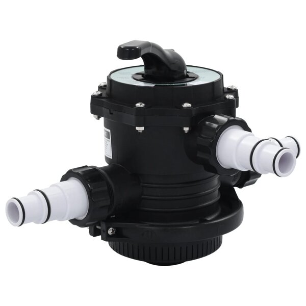 vidaXL Soupape  à multi-voies pour filtre à sable ABS 1 5" 6 voies