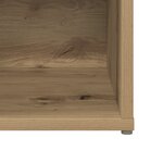 vidaXL Ensemble meuble TV 2 Pièces Chêne artisanal 37 x 35 x 107 cm