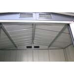 DURAMAX Abri de jardin métal 4,77m² - Anthracite