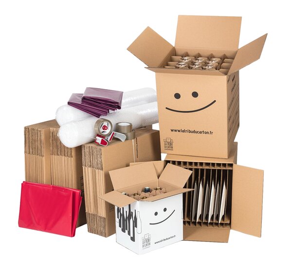 Kit déménagement complet + 1 dévidoir offert