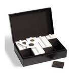 Coffret noir pour 100 capsules Quadrum Leuchtturm.