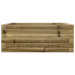 vidaXL Jardinière 60x60x23 cm bois de pin imprégné