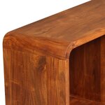 vidaXL Meuble TV Bois massif avec finition miel 120 x 30 x 40 cm