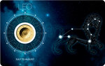 Monnaie LEO Zodiac Signs 1/1000 Oz Medaille Or (PRÉCOMMANDE)